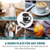imageCOSORI Coffee Mug Warmer ampamp Mug Set for Desk Cup Heater Office ampamp Christmas Gifts 1F Precise Temperature Control Touch Tech ampamp LCD Digital Display 77194 304 Stainless Steel SilverBlackSilverBlack