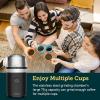 imageCOSORI Electric Coffee Grinders for Spices Seeds Herbs and Coffee Beans Spice Blender and Espresso Grinder Wet and Dry Grinder Included 2 Removable Stainless Steel Bowls Black2in1 Grinder