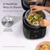 imageCOSORI Rice Cooker 10 Cup 24h Keep Warm 18 Functions Fuzzy Logic Rice Maker with Stainless Steel Steamer Basket Saut Slow Cooker BlackRice Cooker