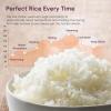 imageCOSORI Rice Cooker 10 Cup 24h Keep Warm 18 Functions Fuzzy Logic Rice Maker with Stainless Steel Steamer Basket Saut Slow Cooker BlackRice Cooker