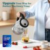 imageCosori Electric Kettle No Plastic Filter ampamp Spout Stainless Steel Inner Lid Tea Kettle ampamp Hot Water Boiler For Coffee ampamp Tea Water Heater ampamp Teapot Automatic Shut Off Red 17L1500WBlack