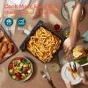 imageCOSORI 68Qt Air Fryer 12in1 Dual Blaze for 360 Crispy Meals No Shaking ampamp Preheating to Fast Cooking with Bake Roast Broil 100InApp Recipes Dishwasher Safe