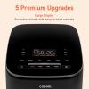 imageCOSORI Air Fryer 9in1 Compact ampamp Large 6Qt Fast Turbo Modes 90450F Precise Heat for Even Results Up to 95 Less Oil Roast Bake Dry Reheat Frozen Broil Proof 120V TurboBlaze GreyDark Gray