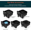 imageCOSORI Air Fryer Accessories Replacement 58QT Original Basket For COSORI CP358AF CS358AF Air Fryers NonStick DishwasherSafe CAFP582B