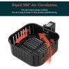 imageCOSORI Air Fryer Accessories Replacement 58QT Original Basket For COSORI CP358AF CS358AF Air Fryers NonStick DishwasherSafe CAFP582B