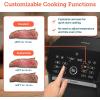 imageCOSORI Air Fryer Oven Combo 7 Qt Countertop Convection 100 to 450 with Roast Toast Bake Dehydrate Warm 7 Accessories and 100 Recipes Max XL Large for Family Size Stainless Steel 1800W