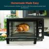 imageCOSORI Air Fryer Toaster Oven Combo 13in1 32Qt APP ampamp Voice Control Convection Oven Countertop Bake Broil Roast Dehydrate Sous Vide 134 Recipes ampamp 4 Accessories Silver Stainless SteelBlackStainless Steel