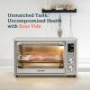 imageCOSORI Air Fryer Toaster Oven Combo 13in1 32Qt APP ampamp Voice Control Convection Oven Countertop Bake Broil Roast Dehydrate Sous Vide 134 Recipes ampamp 4 Accessories Silver Stainless SteelSilverStainless Steel