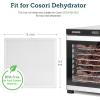 imageCOSORI Food Dehydrator Accessories Fruit Leather Roll Sheets for 10 Tray CFDP101SUS Only BPAFree CFDFR102WUS 2 Pack