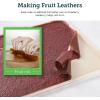 imageCOSORI Food Dehydrator Accessories Fruit Leather Roll Sheets for 10 Tray CFDP101SUS Only BPAFree CFDFR102WUS 2 Pack
