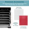 imageCOSORI Food Dehydrator Accessories Mesh Screen Sheets for 6 Trays CP267FD and Other Models BPAFree C2672MS 2 Pack