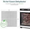 imageCOSORI Food Dehydrator Accessories Plastic Mesh Screens for 10 Tray CFDP101SUS and Other Models BPAFree CFDMS102WUS 2 Pack