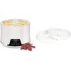 imageCOSORI Food Dehydrator Machine for Jerky 5 Trays with 165F Temperature Control and 48H Timer 350W Dryer for Fruit Herbs Meat Veggies and Dog Treats 50Recipes Book IncludedWhite