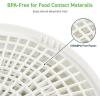 imageCOSORI Food Dehydrator Machine for Jerky 5 Trays with 165F Temperature Control and 48H Timer 350W Dryer for Fruit Herbs Meat Veggies and Dog Treats 50Recipes Book IncludedWhite