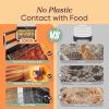 imageCOSORI Food Dehydrator for Jerky 176F Temperature Control 5 Stainless Steel Trays Dryer Machine 4 Presets 48H Timer for Dog Treats Meat Fruit Veggies Snacks Recipe Book IncludedBrightSilver