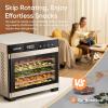imageCOSORI Food Dehydrator for Jerky 176F Temperature Control 5 Stainless Steel Trays Dryer Machine 4 Presets 48H Timer for Dog Treats Meat Fruit Veggies Snacks Recipe Book IncludedLSilver