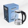 imageCOSORI SpeedBoil Electric Tea Kettle 17L Hot Water Kettle BPA Free 1500W Auto ShutOff ampamp BoilDry Protection LED Indicator Inner Lid ampamp Bottom Transparent