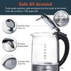 imageCOSORI SpeedBoil Electric Tea Kettle 17L Hot Water Kettle BPA Free 1500W Auto ShutOff ampamp BoilDry Protection LED Indicator Inner Lid ampamp Bottom Transparent