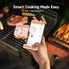 imageCOSORI Wireless Meat Thermometer Digital Bluetooth Food Thermometer for Grill Smoker Oven Air Fryer for Turkey Chicken Steak Gifts for Men 90 Recipes in Free AppStainless Steel