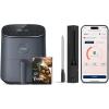 imageCOSORI Clear Window Air Fryer 65 Quart Large Compact Airfryer 12 OneTouch Savable Custom Functions Cookbooks and Online Recipes Nonstick and DishwasherSafeModern Gray