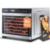 imageCOSORI Food Dehydrator for Jerky 176F Temperature Control 5 Stainless Steel Trays Dryer Machine 4 Presets 48H Timer for Dog Treats Meat Fruit Veggies Snacks Recipe Book IncludedLSilver
