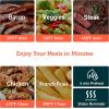 imageCOSORI Air Fryer 21 Qt 4in1 Small Mini Airfryer Bake Roast Reheat 97 Less Oil Compact ampamp Quiet Nonstick ampamp Dishwasher Safe Basket 30 InApp Recipes with Nutrition Facts AutoShut Off WhiteTruffle Grey