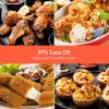 imageCOSORI Air Fryer 21 Qt 4in1 Small Mini Airfryer Bake Roast Reheat 97 Less Oil Compact ampamp Quiet Nonstick ampamp Dishwasher Safe Basket 30 InApp Recipes with Nutrition Facts AutoShut Off WhiteTruffle Grey