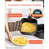 imageCOSORI Pro Gen 2 Air Fryer 58QT Upgraded Version with Stable Performance ampamp Sleek New Look 13 One Touch Functions 100 Paper ampamp 1100 Online Recipes DishwasherSafe Detachable Square Basket BlackAir Fryer