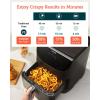 imageCOSORI Pro Gen 2 Air Fryer 58QT Upgraded Version with Stable Performance ampamp Sleek New Look 13 One Touch Functions 100 Paper ampamp 1100 Online Recipes DishwasherSafe Detachable Square Basket BlackAir Fryer
