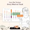 imageCOSORI Smart Digital Food Kitchen Scale with Nutritional Calculator OnScreen Nutrient Info Free App for Calorie ampamp Macro Tracking AI Scan Personal Goals for Weight Loss and Keto 11lb5kgSilver