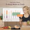 imageCOSORI Smart Digital Food Kitchen Scale with Nutritional Calculator OnScreen Nutrient Info Free App for Calorie ampamp Macro Tracking AI Scan Personal Goals for Weight Loss and Keto 11lb5kgBlack
