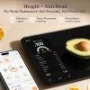 imageCOSORI Smart Digital Food Kitchen Scale with Nutritional Calculator OnScreen Nutrient Info Free App for Calorie ampamp Macro Tracking AI Scan Personal Goals for Weight Loss and Keto 11lb5kgSilver