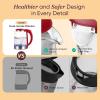 image:imageCosori Electric Kettle No Plastic Contact With Water Wide Mouth For Easy Cleaning Auto Shut Off 17L Tea Kettle amp Hot Water Boiler Water Heater amp Teapot Borosilicate Glass Green 1500WRuby Red