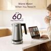 image:imageCosori Electric Kettle PlasticFree Interior 5 Presets 5 Temperature Control Fast Boiling 2 Lid Opening 60Min Keep Warm Stainless Steel Tea Kettle for Tea Hot Water Boil Water Coffee 17L
