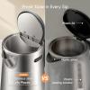 image:imageCosori Electric Kettle PlasticFree Interior 5 Presets 5 Temperature Control Fast Boiling 2 Lid Opening 60Min Keep Warm Stainless Steel Tea Kettle for Tea Hot Water Boil Water Coffee 17L