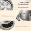 image:imageCosori Electric Kettle PlasticFree Interior 5 Presets 5 Temperature Control Fast Boiling 2 Lid Opening 60Min Keep Warm Stainless Steel Tea Kettle for Tea Hot Water Boil Water Coffee 17L