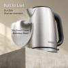 image:imageCosori Electric Kettle PlasticFree Interior Easy to Clean Automatic Shut Off amp BoilDry Protection Stainless Steel Tea Kettle Hot Water Boiler amp Heater 17L 1500WStainless Steel 17L