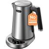 image:imageCosori Electric Kettle PlasticFree Interior 5 Presets 5 Temperature Control Fast Boiling 2 Lid Opening 60Min Keep Warm Stainless Steel Tea Kettle for Tea Hot Water Boil Water Coffee 17L